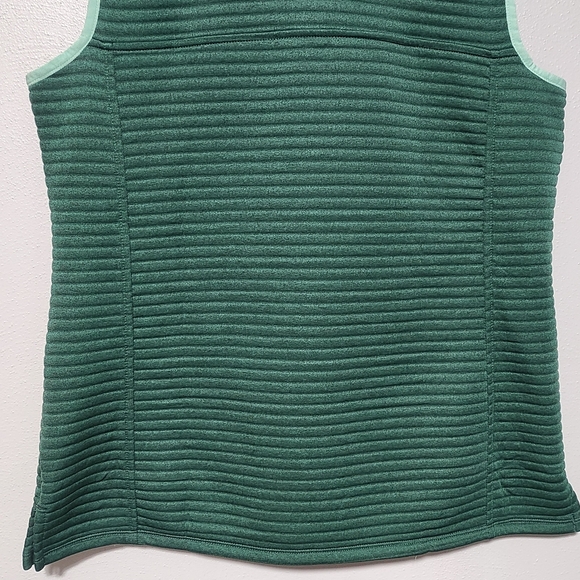L.L. BEAN Women's Air Light Green Full Zip Vest Size Medium Reg Outdoor Hiking - Picture 9 of 12
